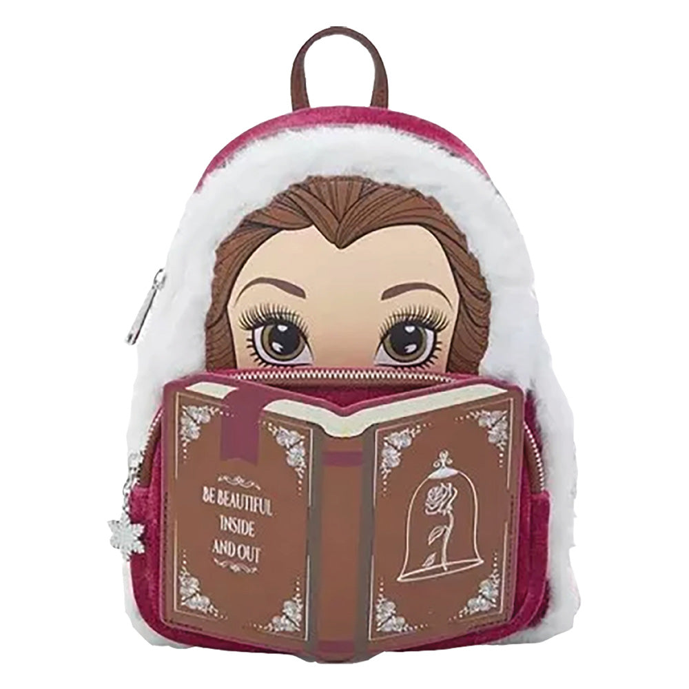 Winter Belle Book Mini Backpack - Beauty and the Beast
