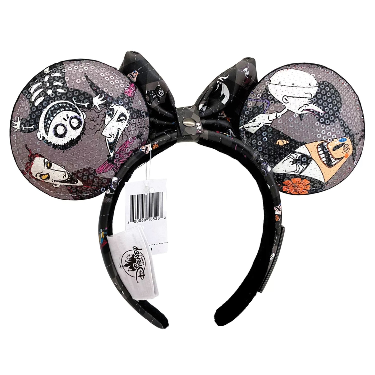 Jack and Sally Ears Headband - The Nightmare Before Christmas