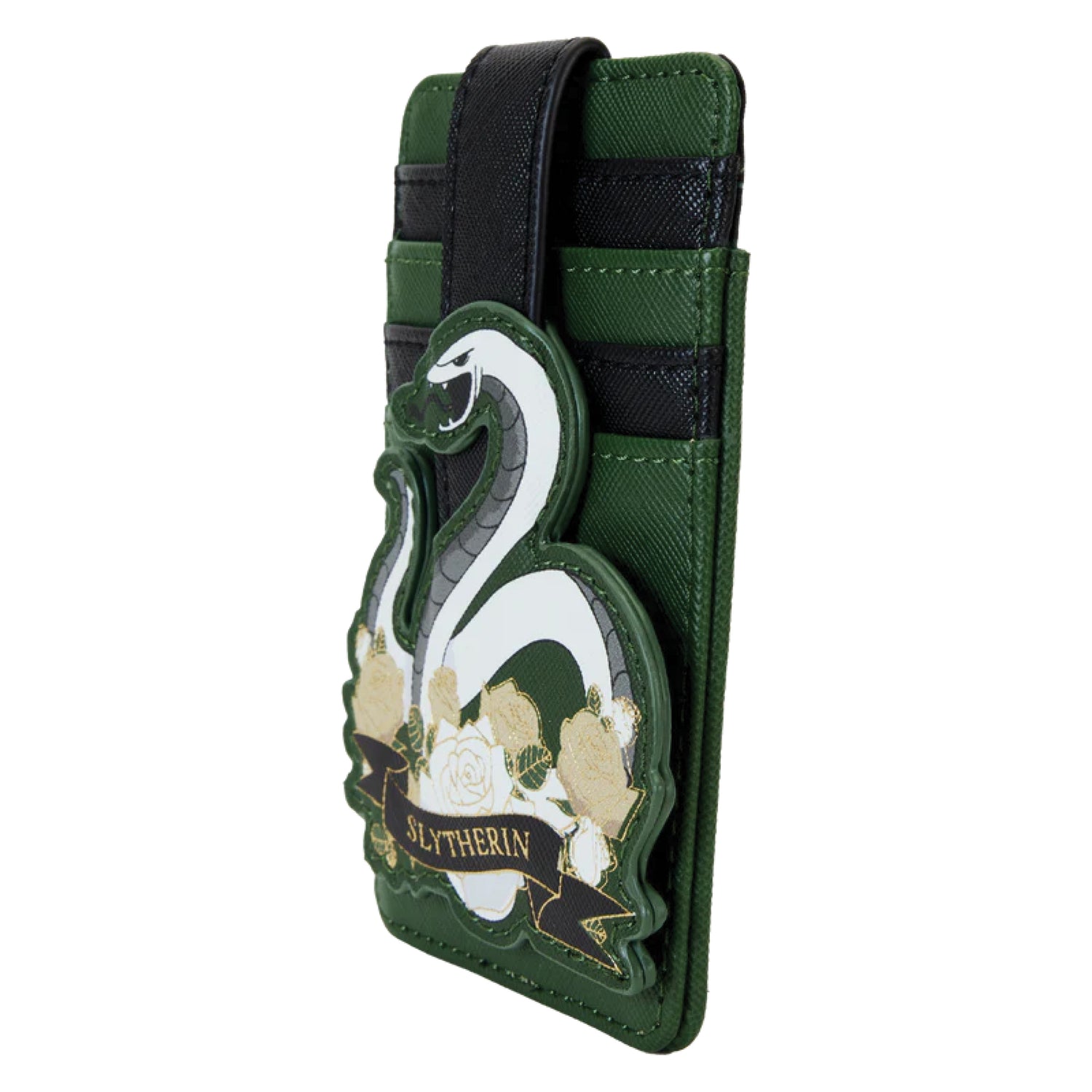 Slytherin House Floral Tattoo Wallet - Harry Potter