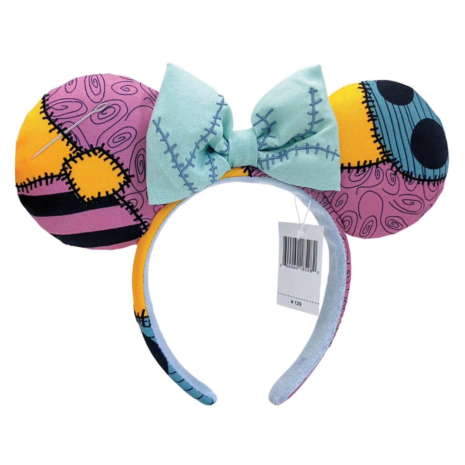 Patchwork Sally Ears Headband - The Nightmare Before Christmas