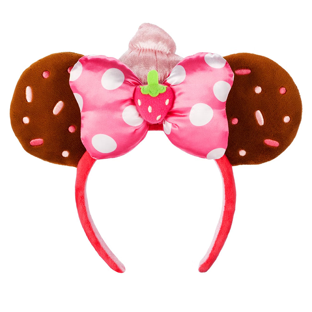 Strawberry Cupcake Munchlings Ears Headband - Disney Parks